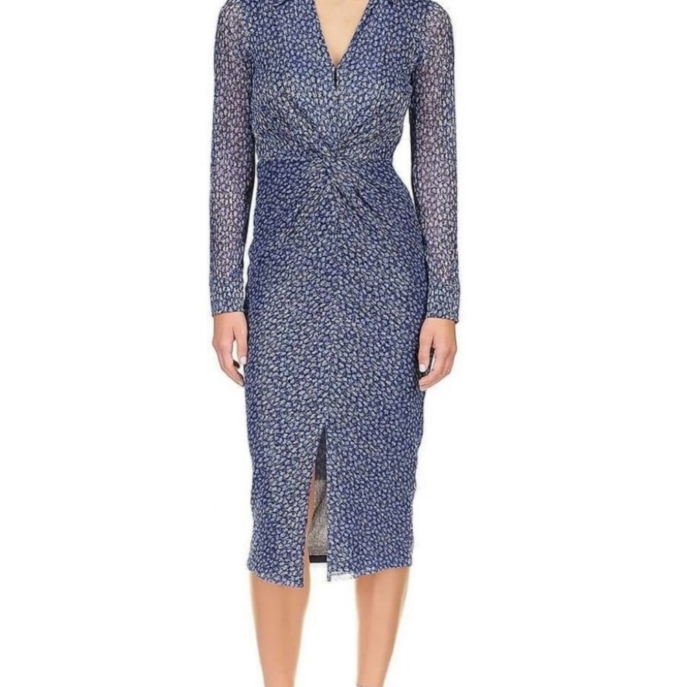 MK Twisted Pattern Cocktail Dress